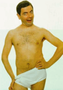 MR Bean and his pants. 
